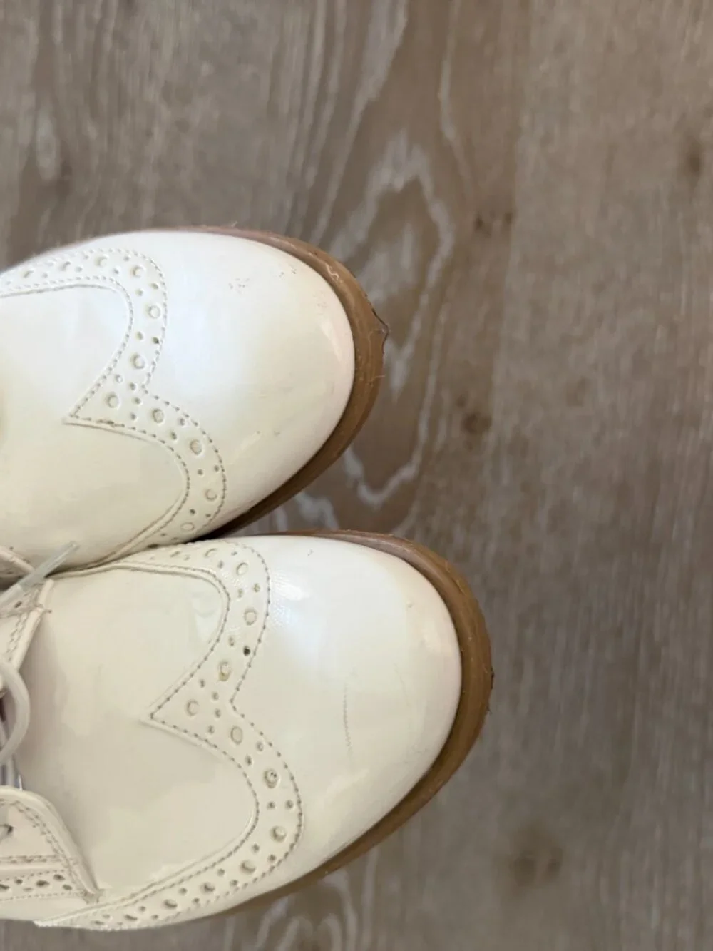 WORN ONCE Boys White Communion dress shoes size EU 33/ US 1.5/2